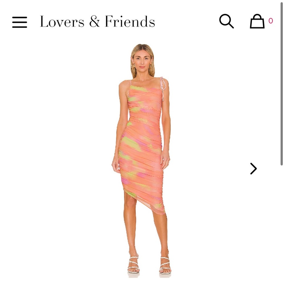 Lovers and friends bash mini dress NWT